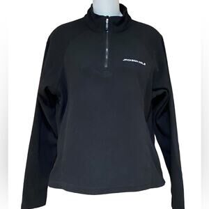 Storm Creek Womens Medium Fleece Quarter Zip Jackson Hole Embroidered